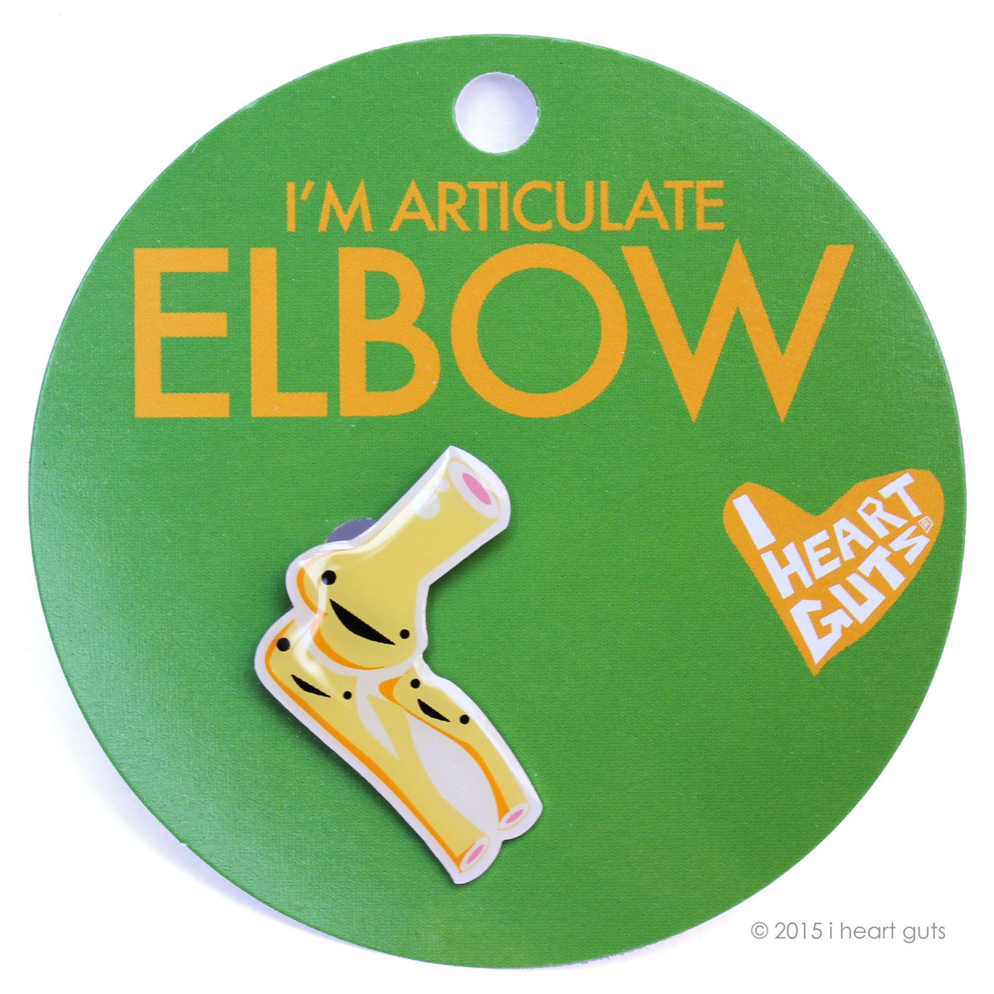 Elbow Lapel Pin | Tennis Elbow Arthritis - Funny Elbow Surgery Gifts & Pins
