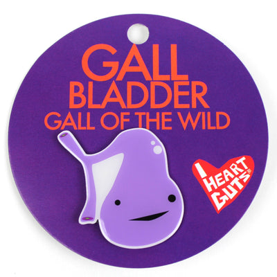 Gallbladder Lapel Pin - Gall of the Wild! | I Heart Guts