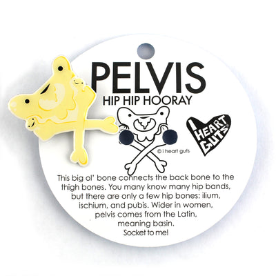 Pelvis Pin & Gifts - Pelvic Floor Cute Pelvis Pin - Hip Replacement Pin