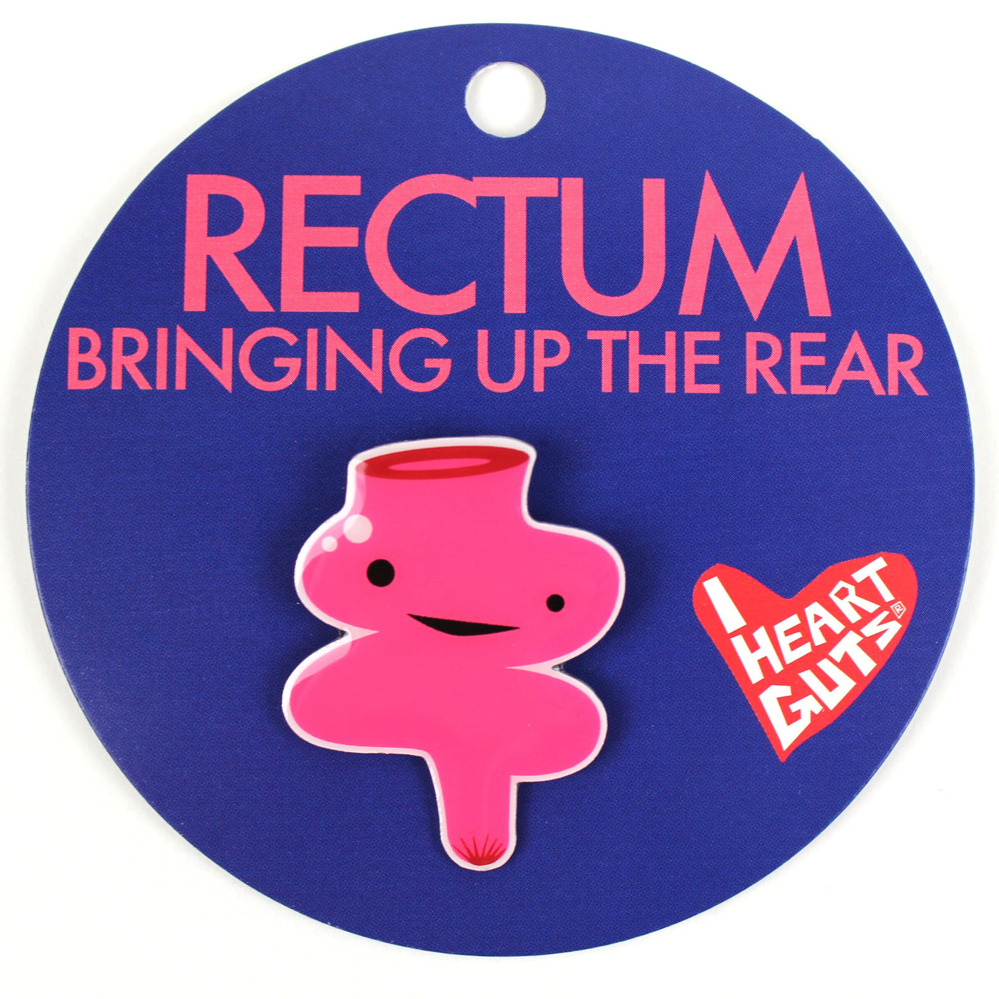 Rectum Pins | Cute Rectal Pins & Gifts - Colorectal Surgery Funny Pins