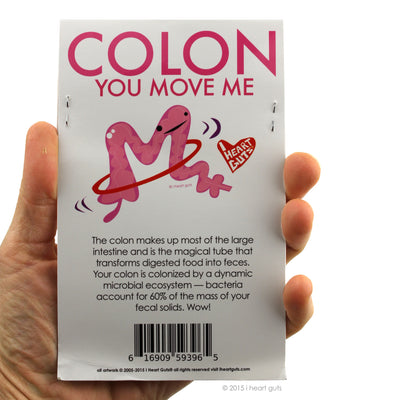 Colon Stickers - Cute Colon Stickers for IBS IBD Humor and Awareness