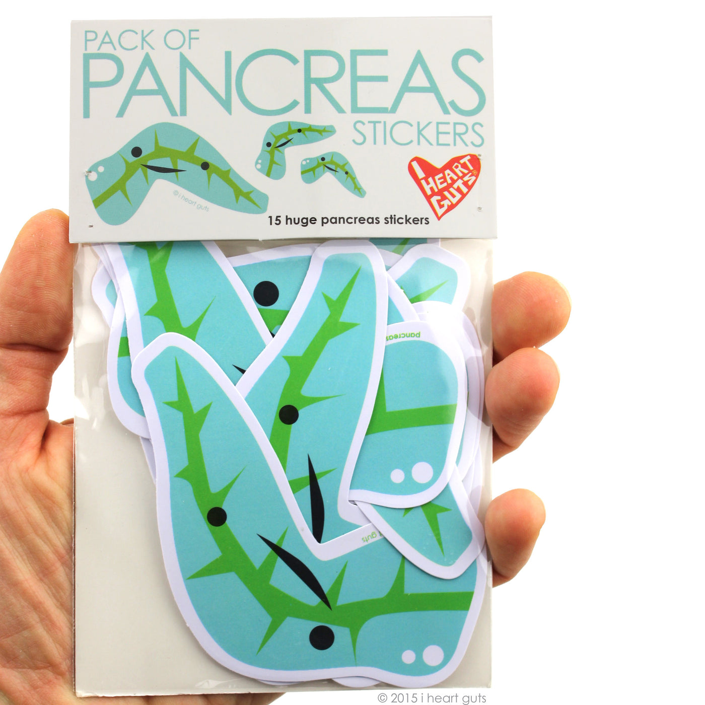 Pancreas Stickers | Cute Diabetic Stickers - T1D Diabetes Sticker Set