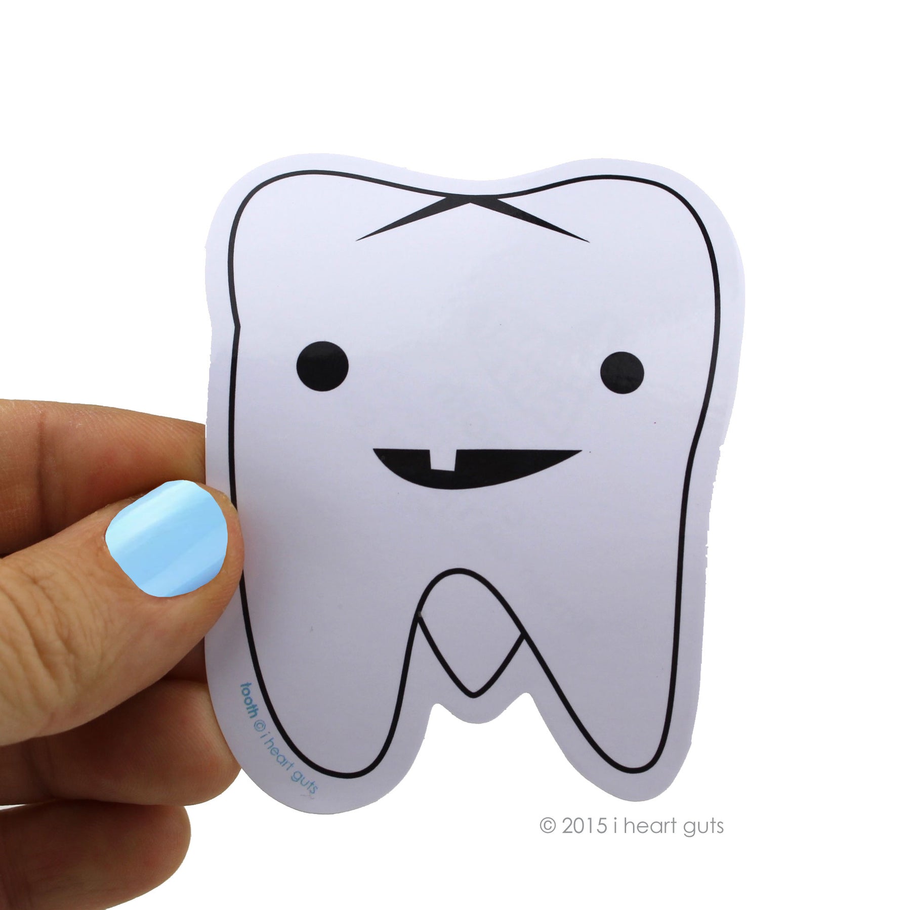 Tons of Teeth Stickers - 15 Tooth Stickers | I Heart Guts Plush Organs