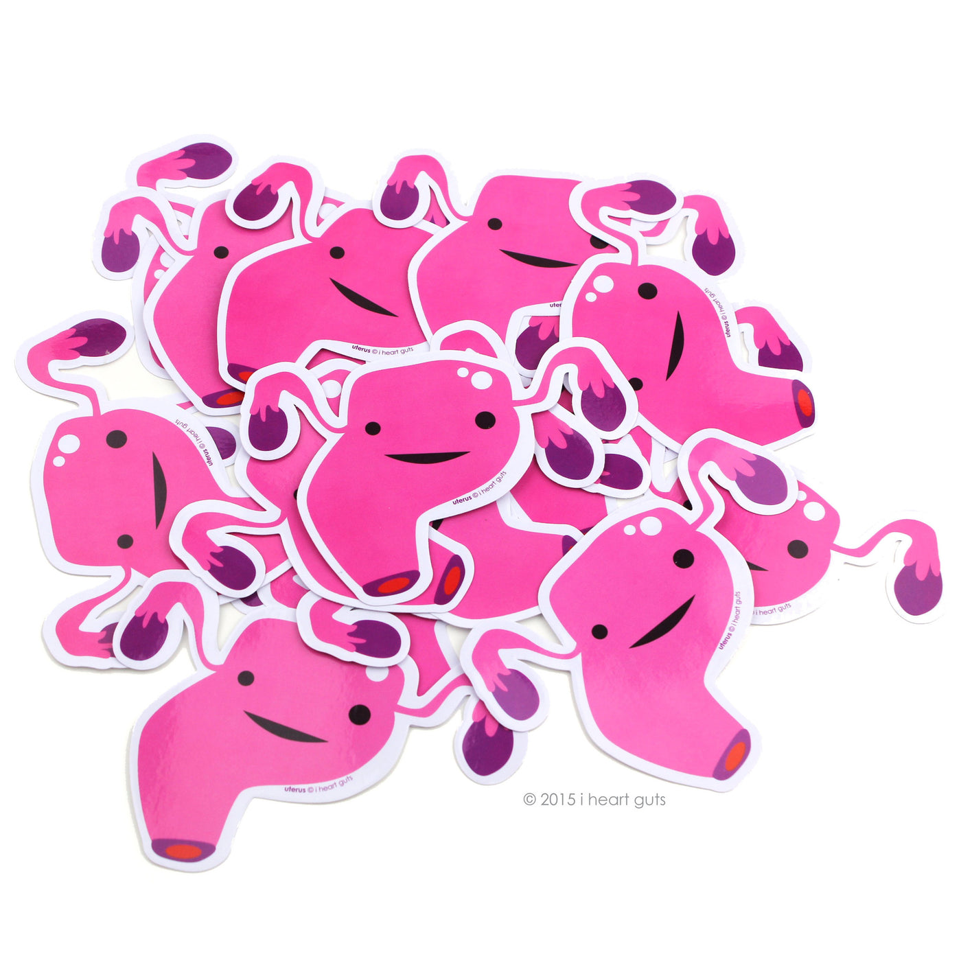 Uterus Stickers | Cute Uterus Stickers - Funny Uterus Stickers to Share