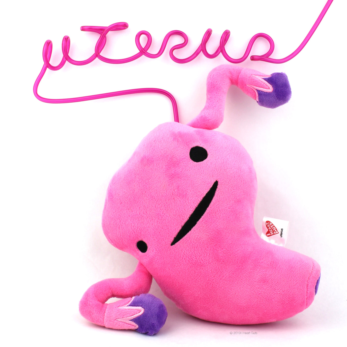 Uterus Plush - Womb Service! - Plush Organ Stuffed Toy Pillow - I Heart Guts